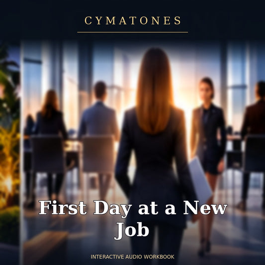 Cymatones cinematic interactive audio workbook cover