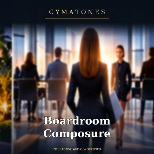 Cymatones cinematic interactive audio workbook cover