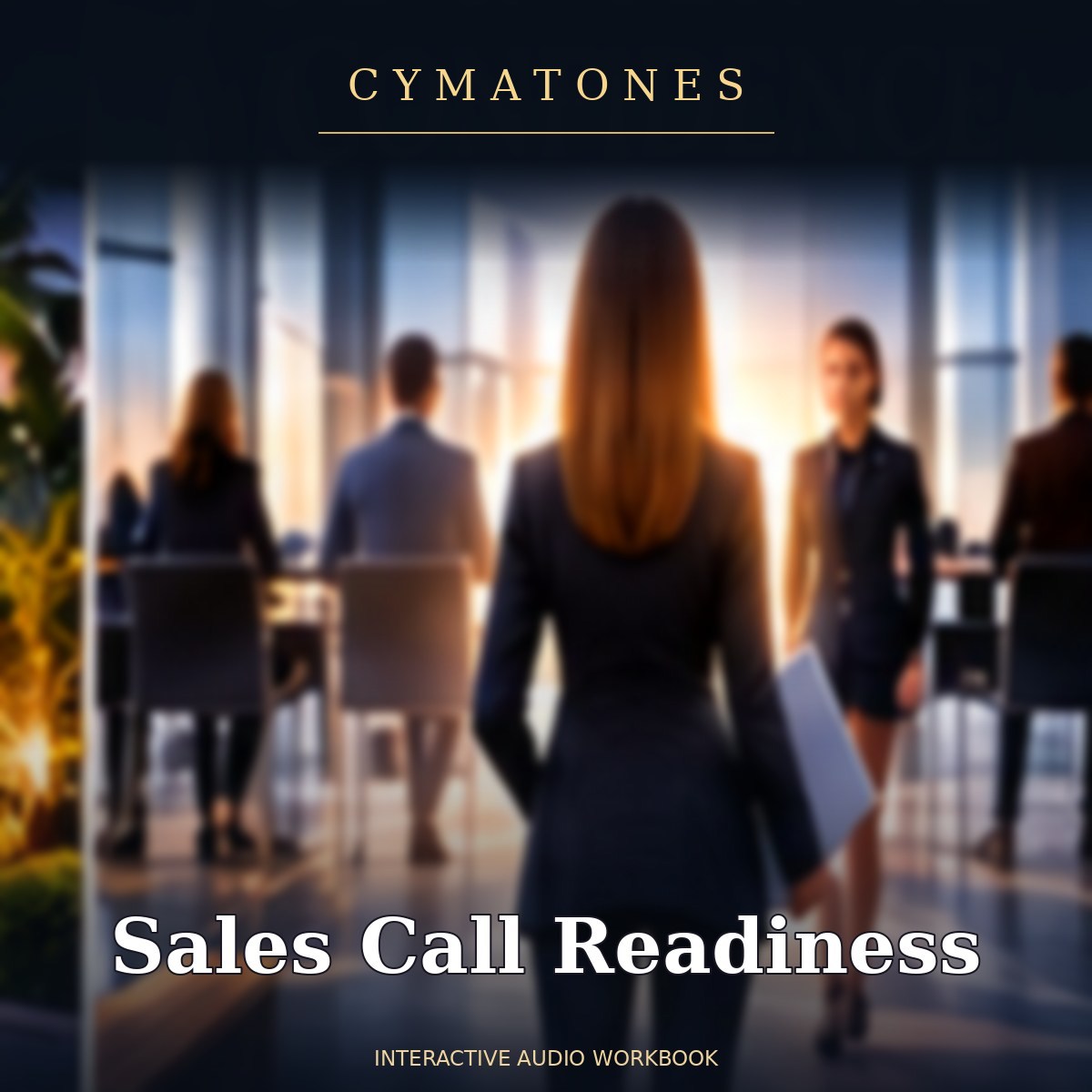 Cymatones cinematic interactive audio workbook cover