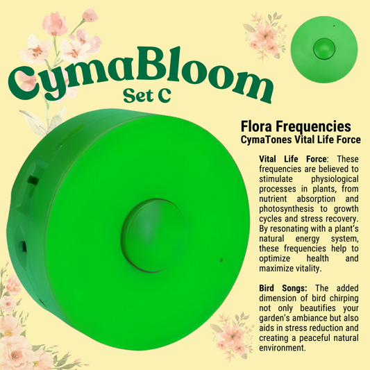 CymaBloom Plant Frequency Speakers