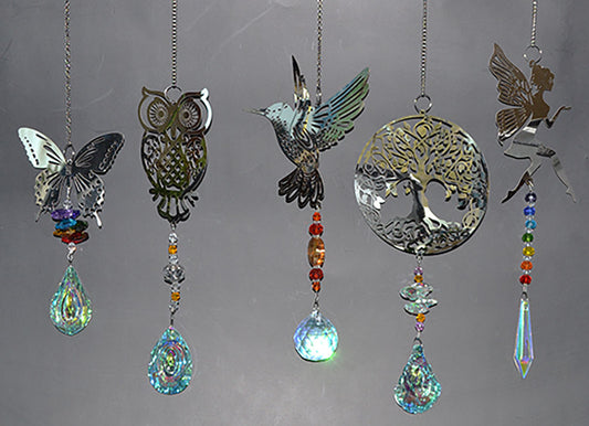 (set of 5) sun catcher
