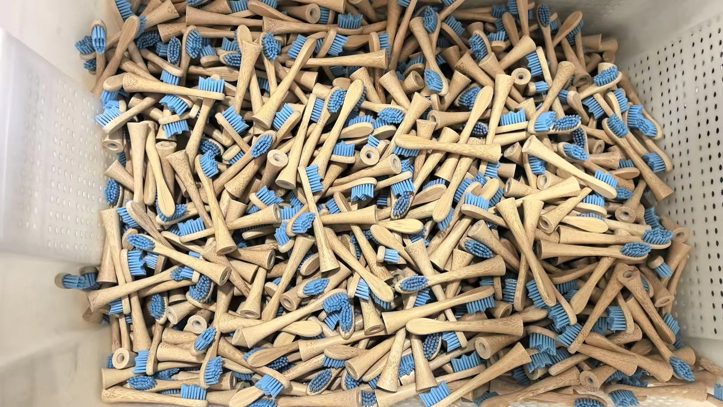 Castor Oil Bristle Heads